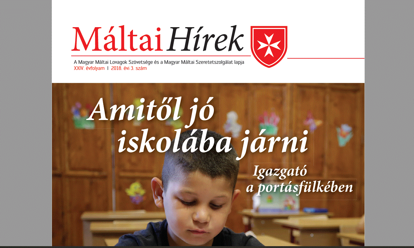 The September 2018 issue of Máltai Hírek is out