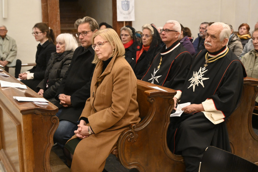 Máltai lovagok és dámák a mariazelli magyar zarándoklaton